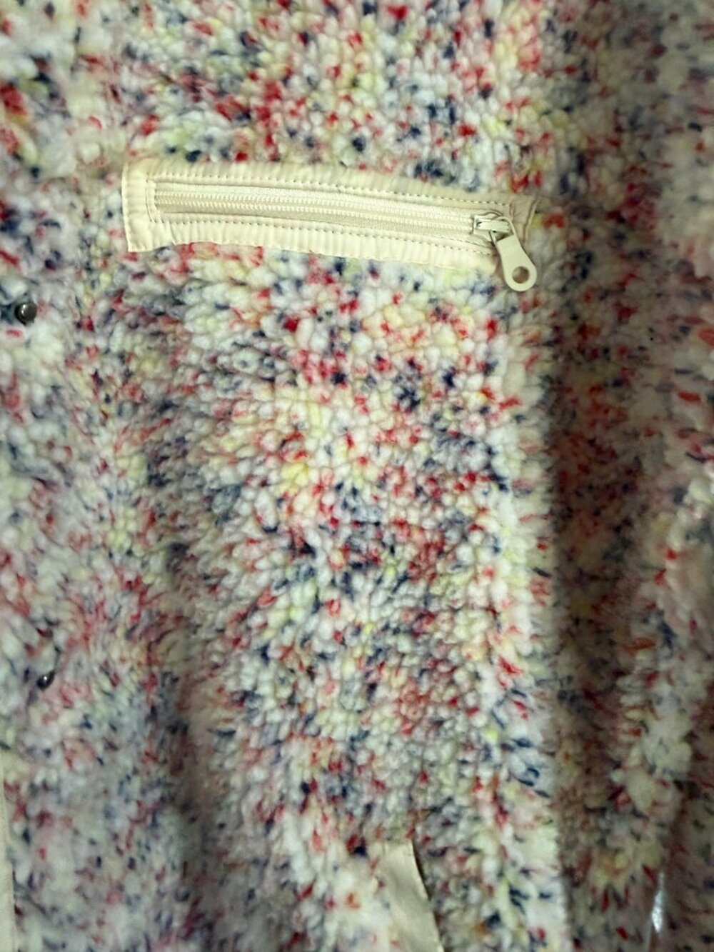 OFFLINE BY AERIE Sherpa Speckled Jacket NWOT SIZE XS - Picture 5 of 12